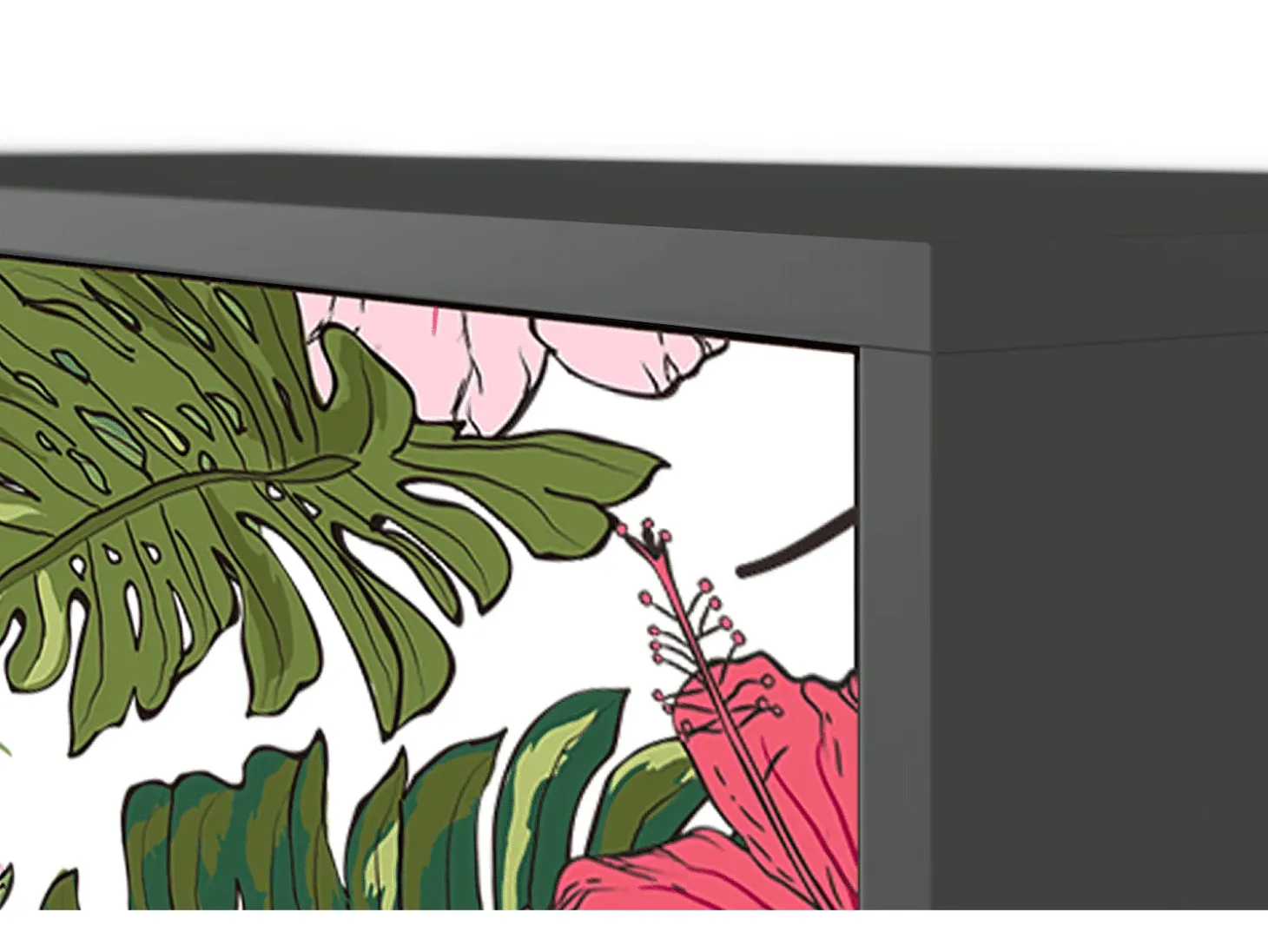 Aparador - 115х84х41 cm - S3 - Verdant Tropics, Antracita