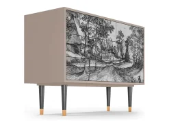 Aparador - 115х84х41 cm - S3 - Village Road, Latte
