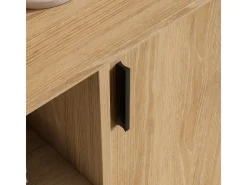 Aparador - A88cm x L90cm x P33cm roble dorado - Dover