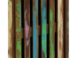 Aparador 3 piezas madera maciza acacia 60x34x75 cm