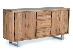Aparador 4 puertas en madera de acacia