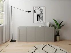 Aparador 4 puertas 200x40x83,5 cm Elios cachemira
