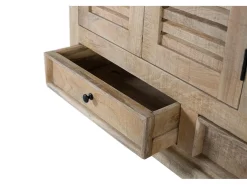 Aparador 3 puertas y 2 cajones fabricado en madera de mango