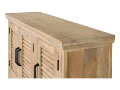 Aparador 3 puertas y 2 cajones fabricado en madera de mango