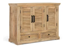 Aparador 3 puertas y 2 cajones fabricado en madera de mango