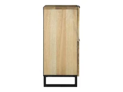 Aparador 60 x 33,5 x 75 cm - Fabricado en madera maciza de mango y madera de ingeniería