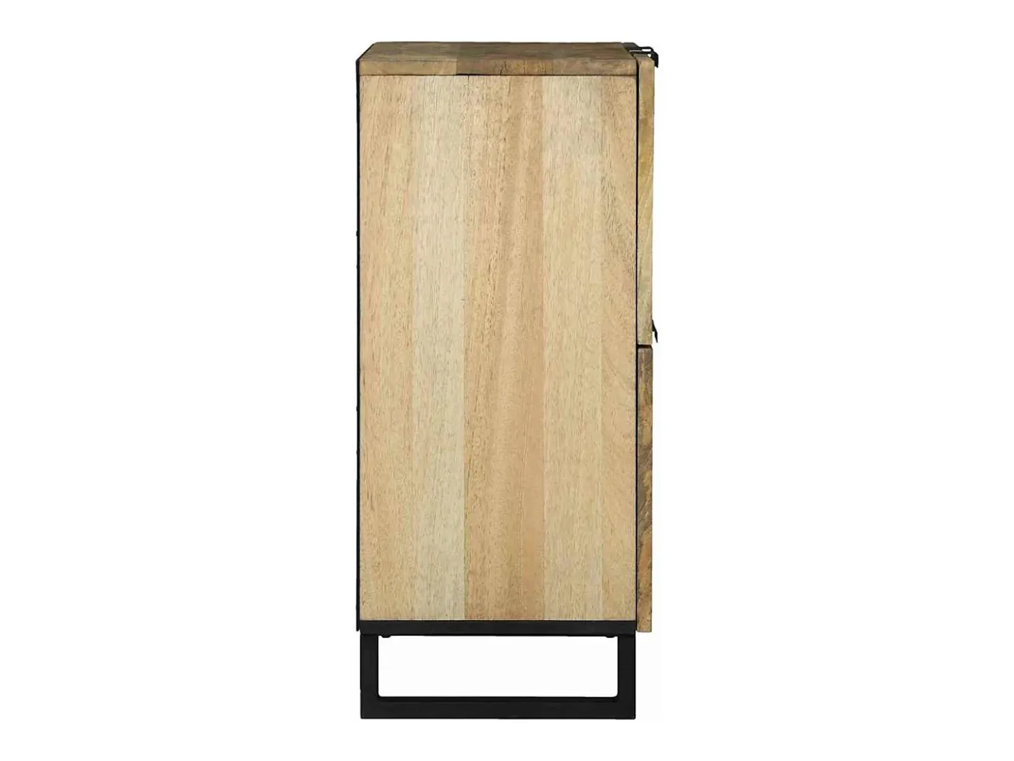 Aparador 60 x 33,5 x 75 cm - Fabricado en madera maciza de mango y madera de ingeniería