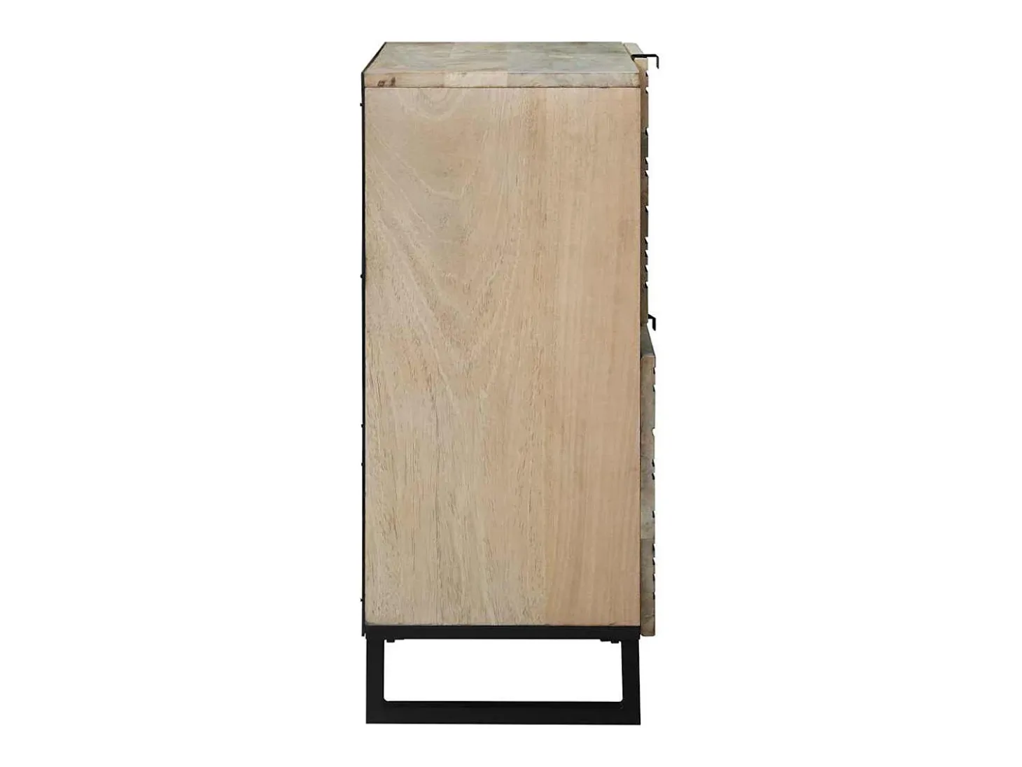 Aparador 80 x 33 x 75 cm madera maciza de mango