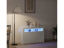 Aparador 116 x 30 x 75 cm Madera de ingeniería