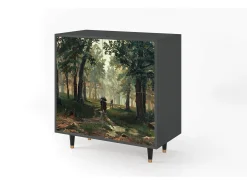 Aparador - 94x96x48 cm - BS3 - Rain in the Oak Forest, Antracita
