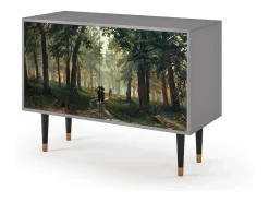 Aparador - 115x85x48 cm - BS4 - Rain in the Oak Forest, Gris