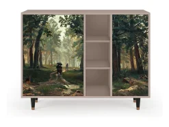 Aparador - 125x98x48 cm - BS2 - Rain in the Oak Forest, Latte