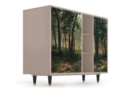 Aparador - 125x98x48 cm - BS2 - Rain in the Oak Forest, Latte