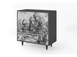 Aparador - 94x96x48 cm - BS3 - A Pond, Antracita