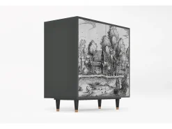 Aparador - 94x96x48 cm - BS3 - A Pond, Antracita
