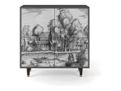 Aparador - 94x96x48 cm - BS3 - A Pond, Antracita