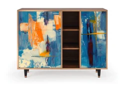 Aparador - 125x98x48 cm - BS2 - Abstract Expressionism, Nogal