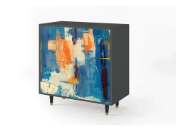 Aparador - 94x96x48 cm - BS3 - Abstract Expressionism, Antracita