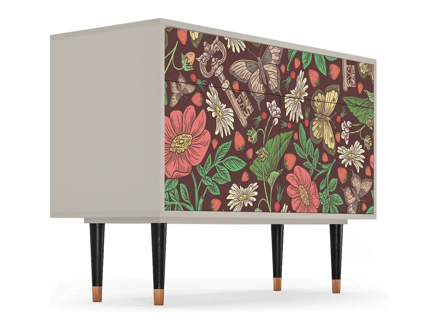 Aparador - 115x85x48 cm - BS4 - Alice in Wonderland, Arena