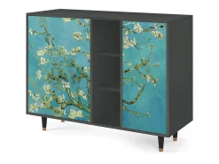 Aparador - 125x98x48 cm - BS2 - Almond Blossom, Antracita