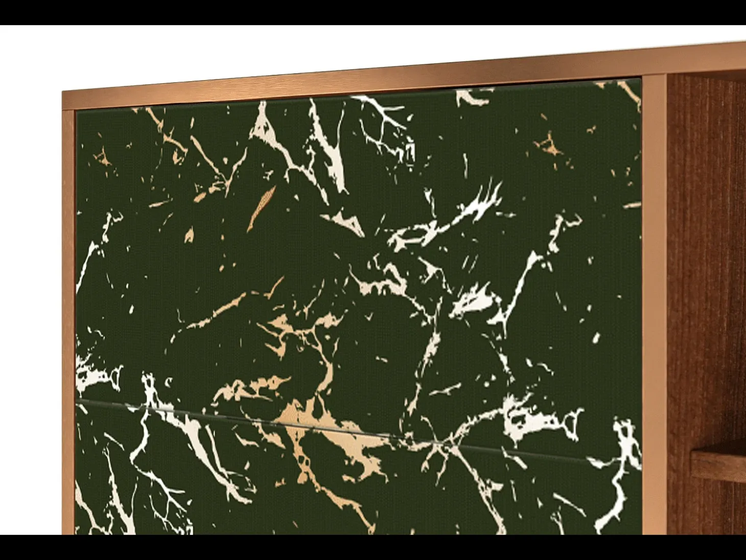 Aparador - 125x98x48 cm - BS2 - Amazon Forest, Nogal