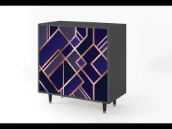 Aparador - 94x96x48 cm - BS3 - Aquamarine Getsby, Antracita