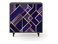 Aparador - 94x96x48 cm - BS3 - Aquamarine Getsby, Antracita
