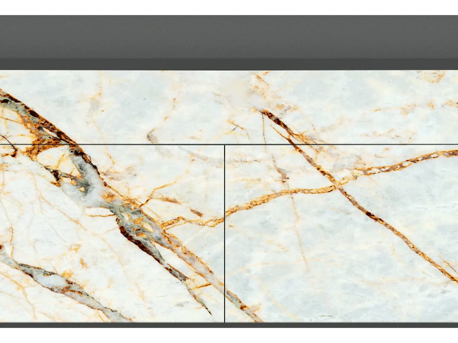 Aparador - 115x85x48 cm - BS4 - Arenay Marble, Antracita