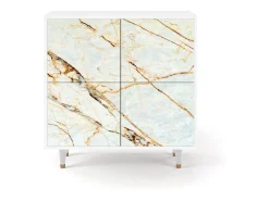 Aparador - 94x96x48 cm - BS3 - Arenay Marble, Blanco