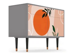 Aparador - 115x85x48 cm - BS4 - Artwork, Gris