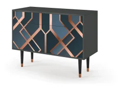 Aparador - 115x85x48 cm - BS4 - Ashy 1920', Antracita