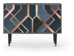 Aparador - 115x85x48 cm - BS4 - Ashy 1920', Antracita