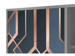 Aparador - 125x98x48 cm - BS2 - Ashy 1920', Gris