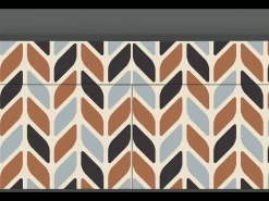 Aparador - 115x85x48 cm - BS4 - Beige Laure, Antracita
