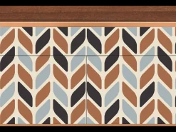 Aparador - 115x85x48 cm - BS4 - Beige Laure, Nogal