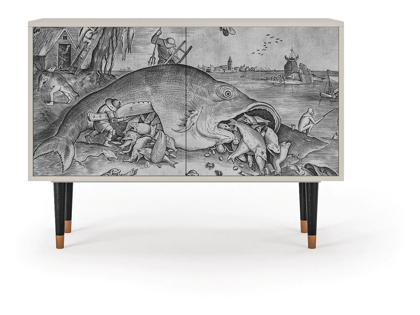 Aparador - 115x85x48 cm - BS4 - Big Fish Eat Little, Arena