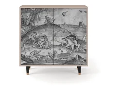 Aparador - 94x96x48 cm - BS3 - Big Fish Eat Little, Latte