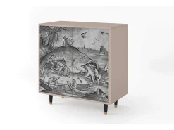 Aparador - 94x96x48 cm - BS3 - Big Fish Eat Little, Latte