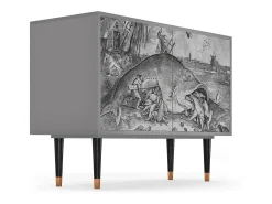 Aparador - 115x85x48 cm - BS4 - Big Fish Eat Little, Gris
