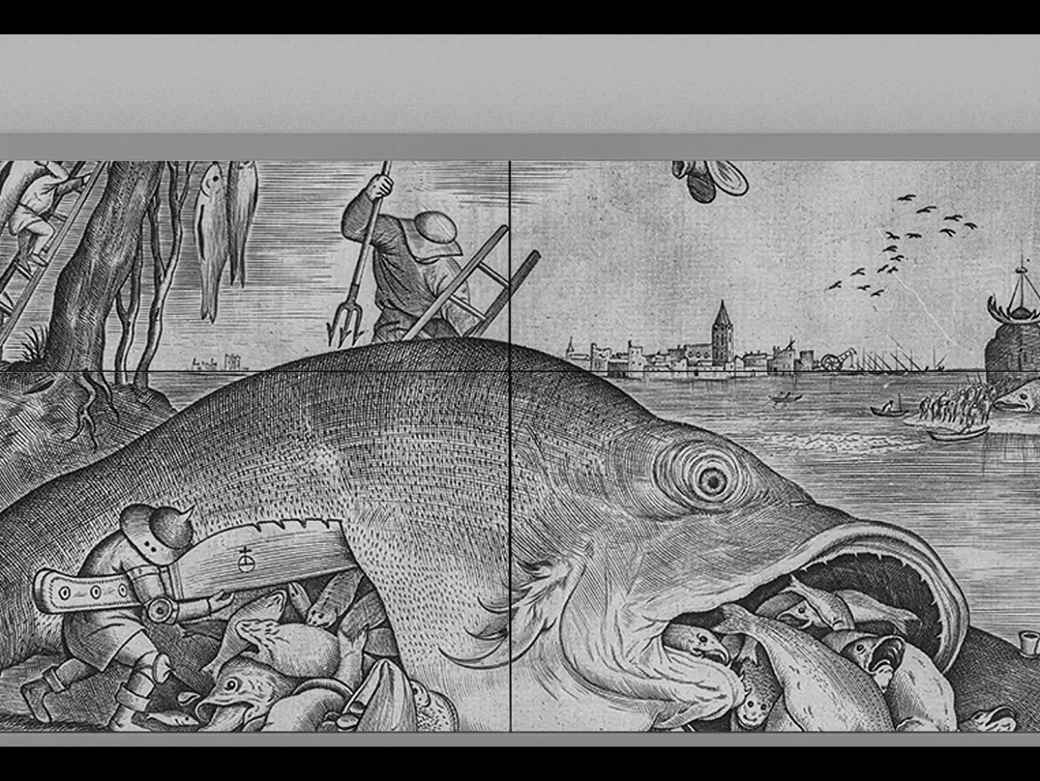 Aparador - 115x85x48 cm - BS4 - Big Fish Eat Little, Gris