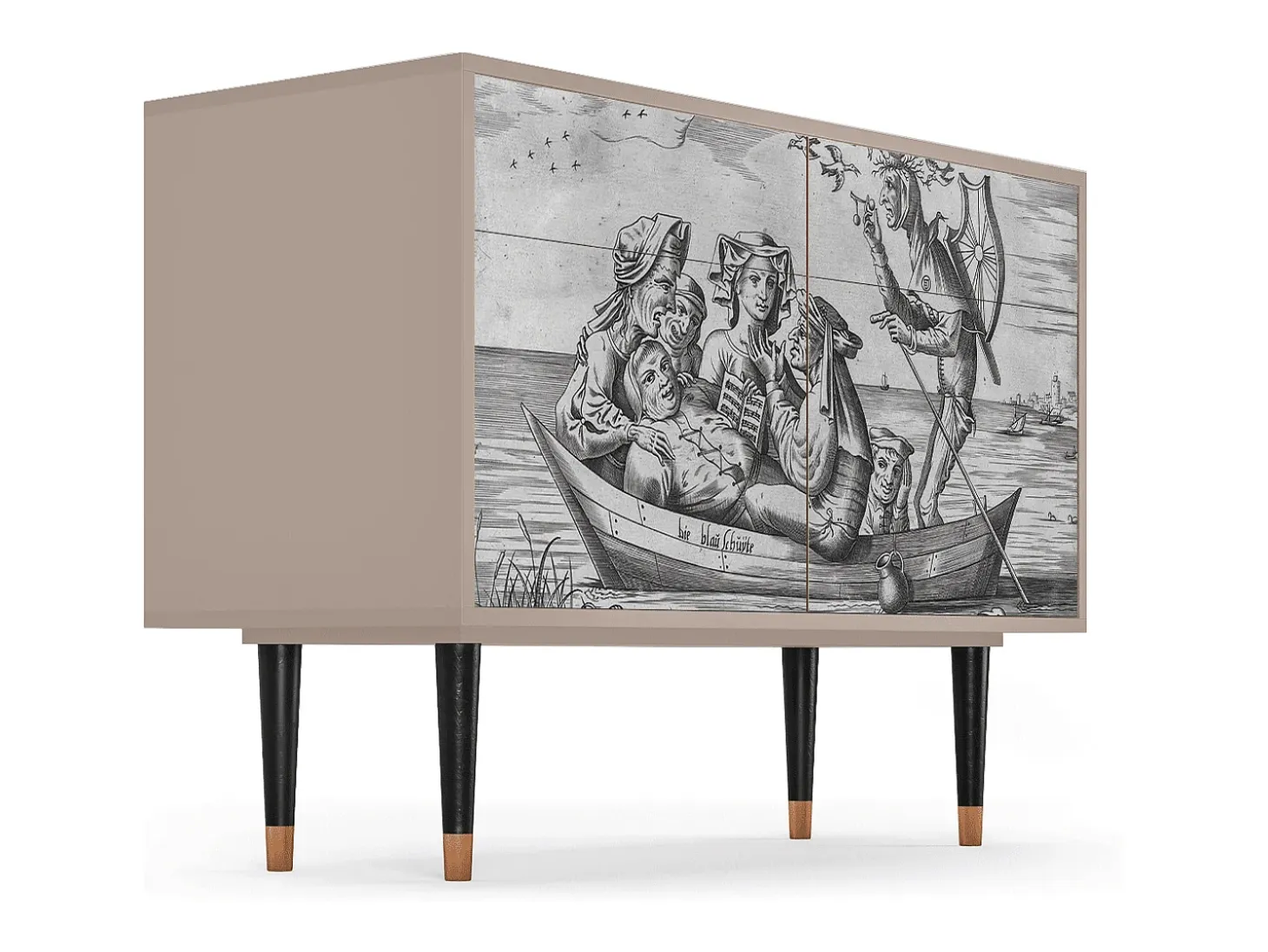 Aparador - 115x85x48 cm - BS4 - Blau Schuyte, Latte