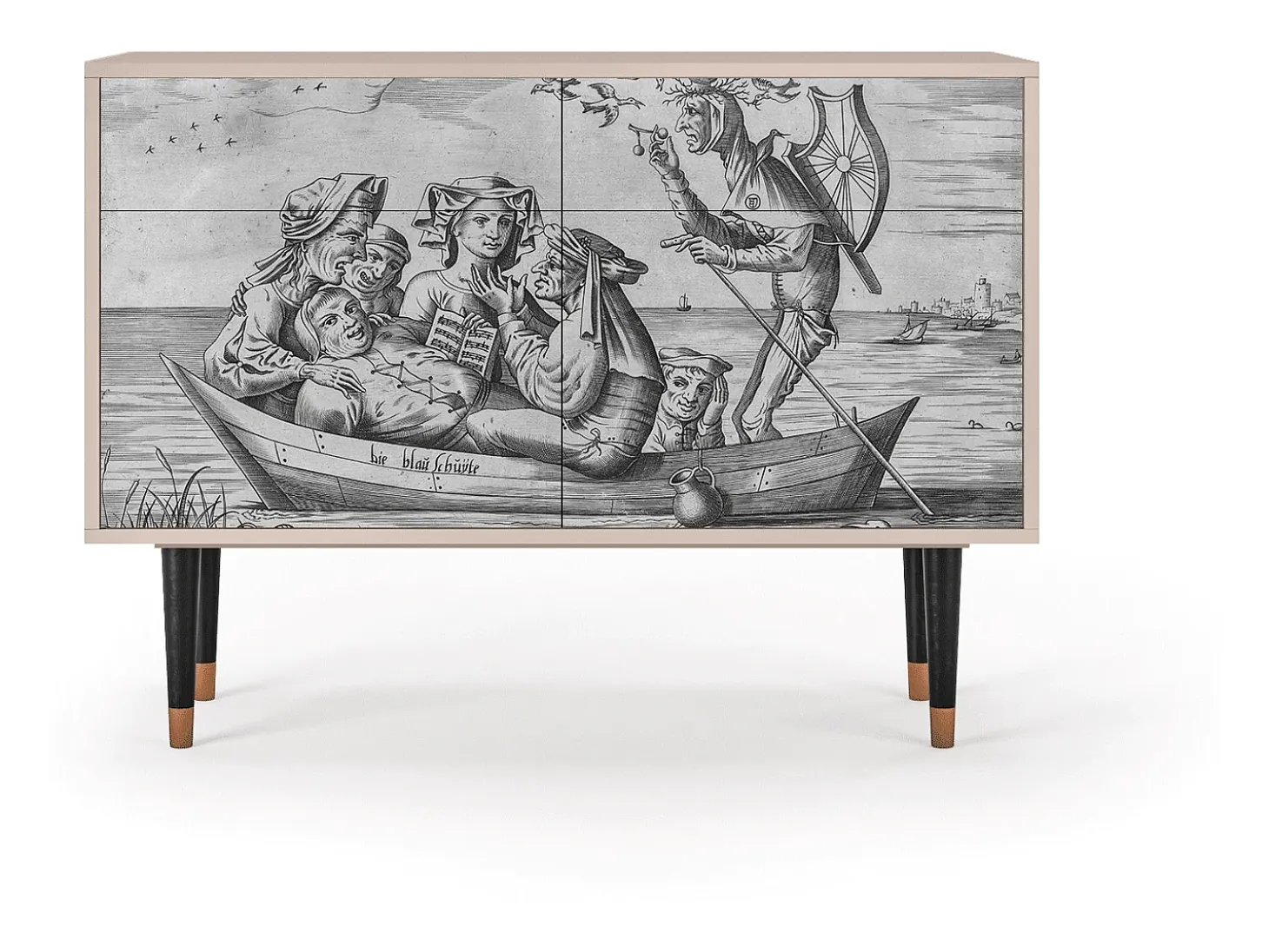 Aparador - 115x85x48 cm - BS4 - Blau Schuyte, Latte