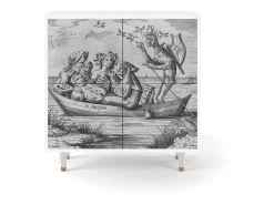 Aparador - 94x96x48 cm - BS3 - Blau Schuyte, Blanco