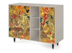 Aparador - 125x98x48 cm - BS2 - Blood by James Jean, Arena