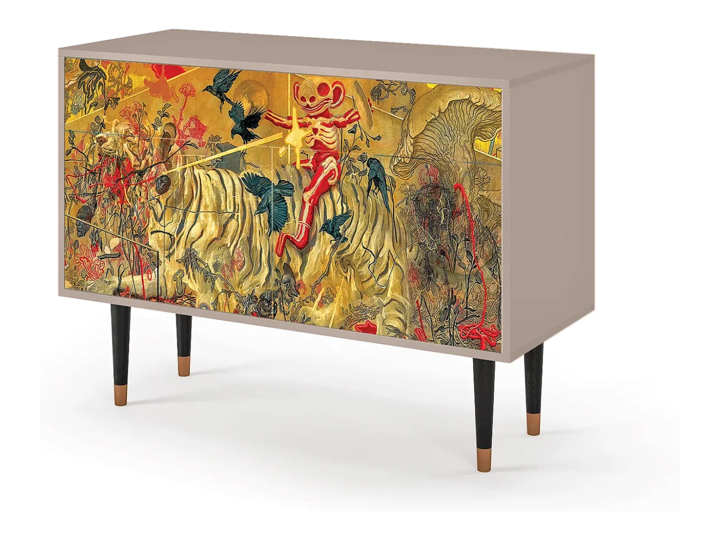 Aparador - 115x85x48 cm - BS4 - Blood by James Jean, Latte