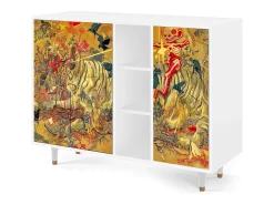 Aparador - 125x98x48 cm - BS2 - Blood by James Jean, Blanco