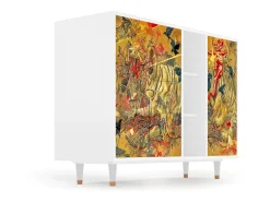 Aparador - 125x98x48 cm - BS2 - Blood by James Jean, Blanco