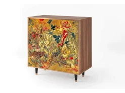 Aparador - 94x96x48 cm - BS3 - Blood by James Jean, Nogal