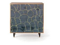 Aparador - 94x96x48 cm - BS3 - Blue Lagoon, Nogal