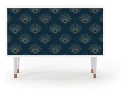 Aparador - 115x85x48 cm - BS4 - Blue Lotus, Blanco